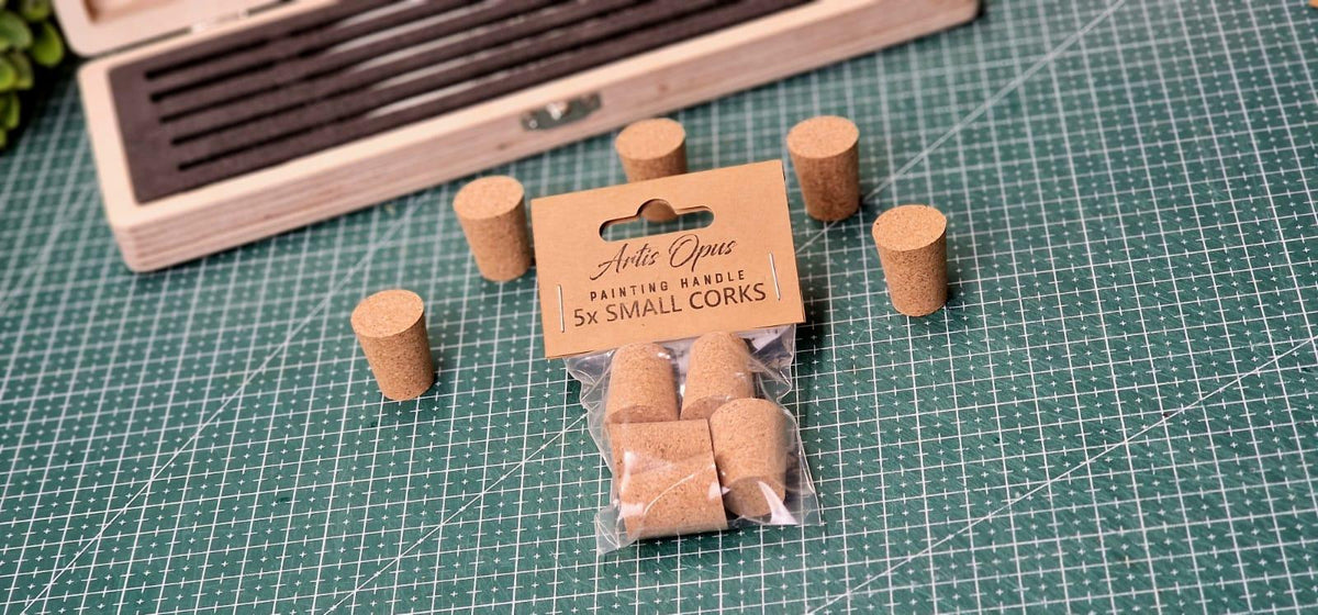Artis Opus Painting Handle Corks x5 Small (Hen)