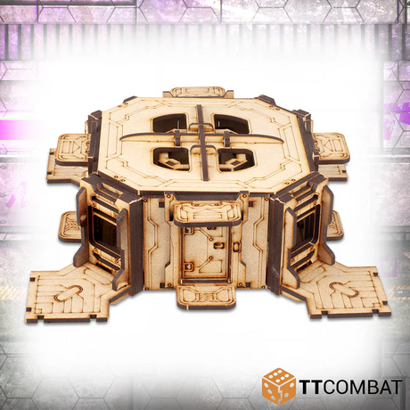 TTCombat Tabletop Scenics - M.U.L.E. Helipad Lobby