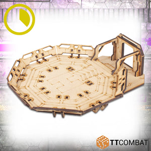 TTCombat Tabletop Scenics - M.U.L.E. Helipad Lobby