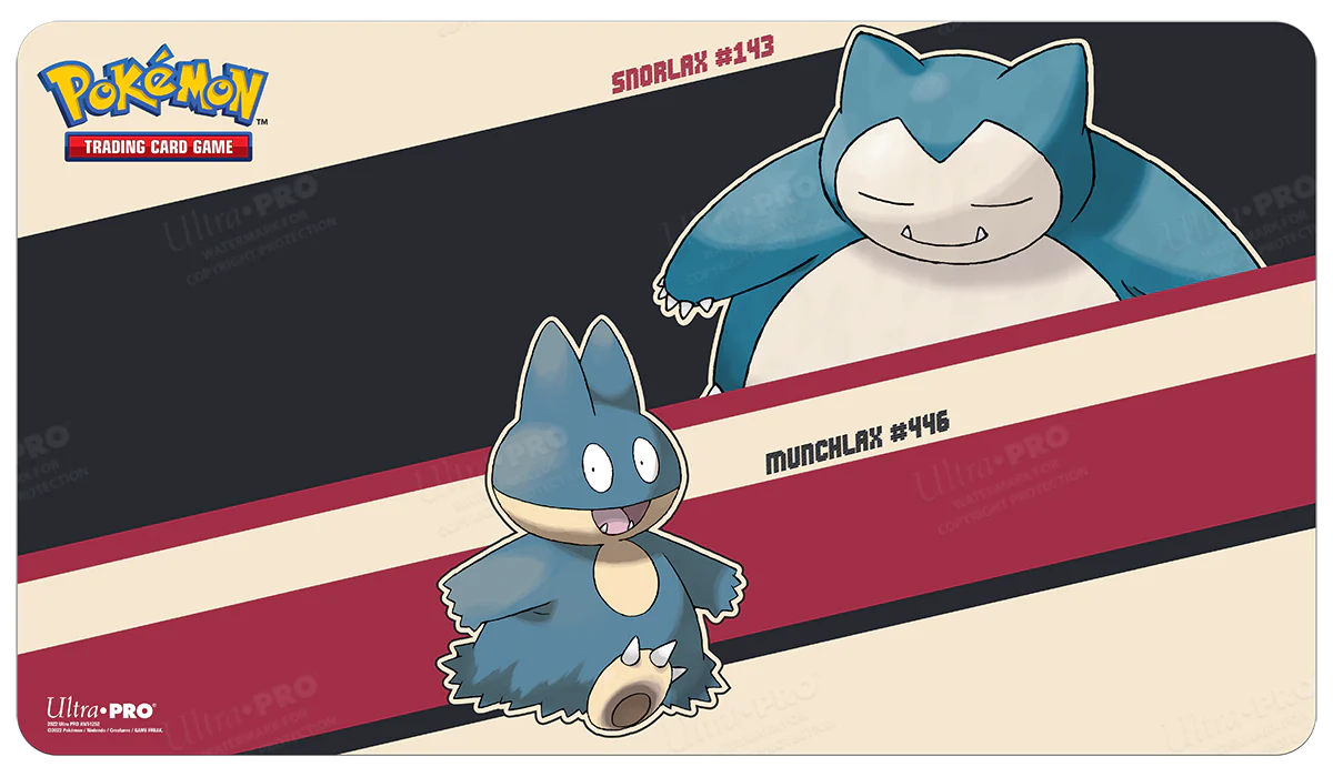 Pokemon Snorlax & Munchlax Playmat – Travelling Man UK