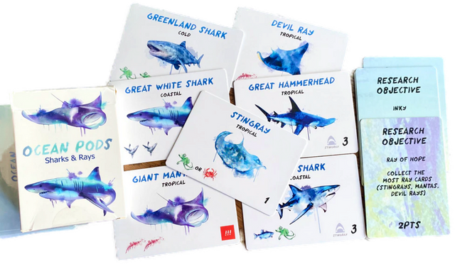 Ocean Pods Sharks & Rays Expansion Pack