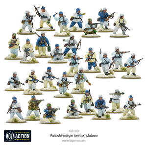 Bolt Action Fallschirmjager (Winter) Platoon