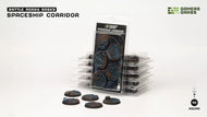 Gamers Grass Spaceship Corridor Bases 40mm