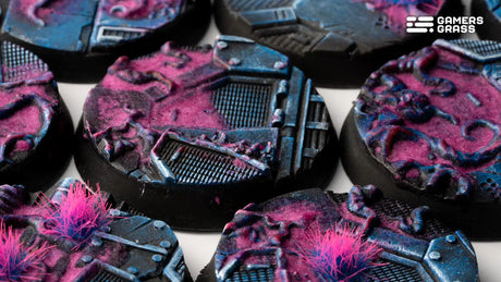 Gamers Grass Alien Infestation Bases 32mm