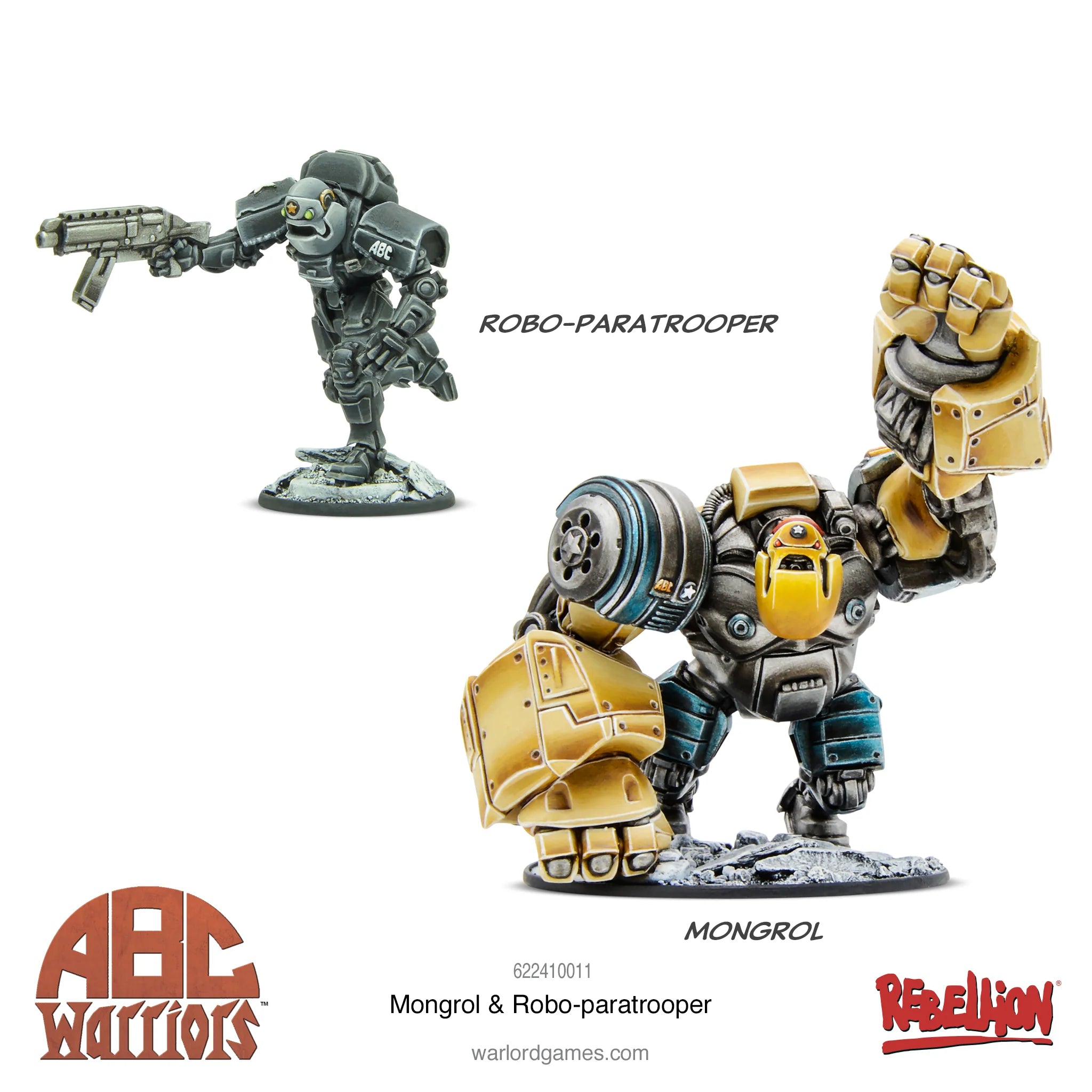 ABC Warriors Mongrol & Robo-Paratrooper – Travelling Man UK