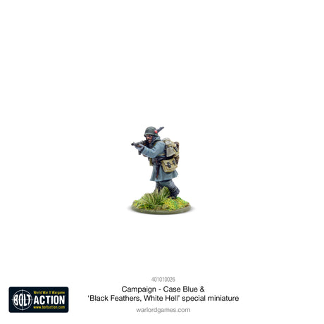 Bolt Action Campaign Case Blue Supplement And Black Feathers, White Hell Special Figure