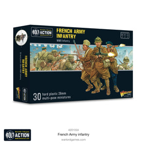 Bolt action fransk hær infanteri