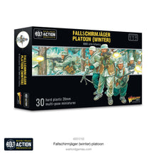 Load image into Gallery viewer, Bolt Action Fallschirmjager (Winter) Platoon