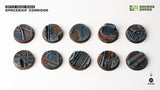 Gamers Grass Spaceship Corridor Bases 25mm