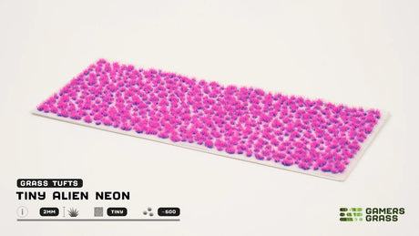 Gamers Grass Tiny Tufts Alien Neon 2mm