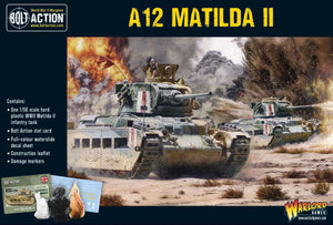 Bolt action a12 matilda ii infanteri tank