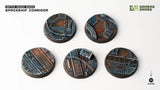 Gamers Grass Spaceship Corridor Bases 40mm