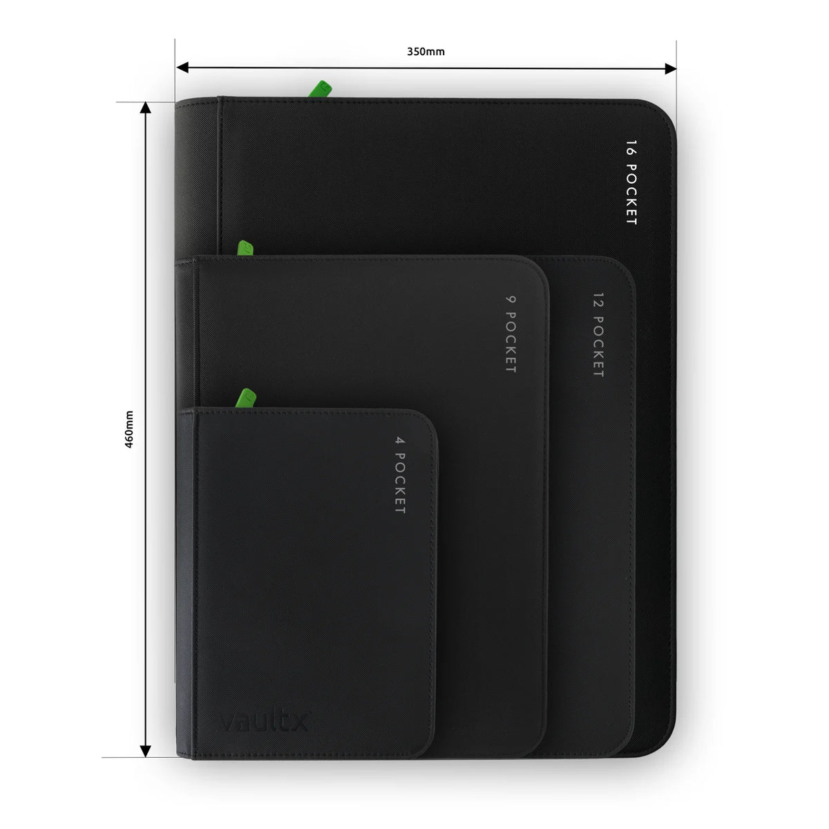 VaultX Exo-Tec Zip Binder 16 Pocket