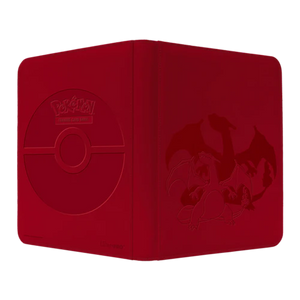 Pokémon TCG Elite Series Charizard Pro-Portfolio zippé à 9 poches