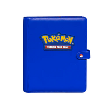 Load image into Gallery viewer, Pokemon Premium Blue Snap Binder 4-Pocket Binder - Blue