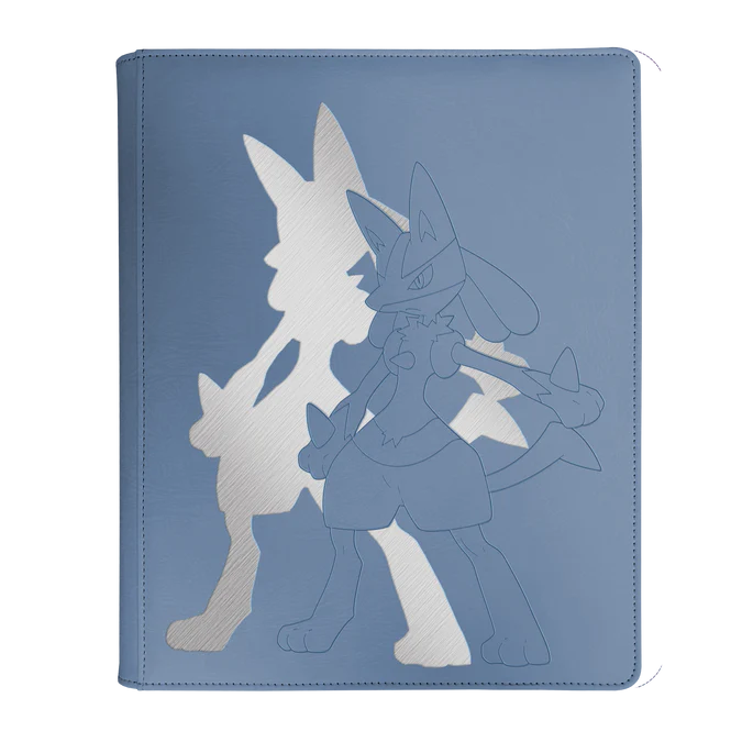 Pokemon TCG Elite Series Lucario 9-Pocket Zippered PRO-Portfolio