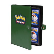 Load image into Gallery viewer, Pokemon TCG Premium 4-Pocket Snap Binder: Green