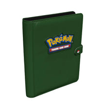 Load image into Gallery viewer, Pokemon TCG Premium 4-Pocket Snap Binder: Green