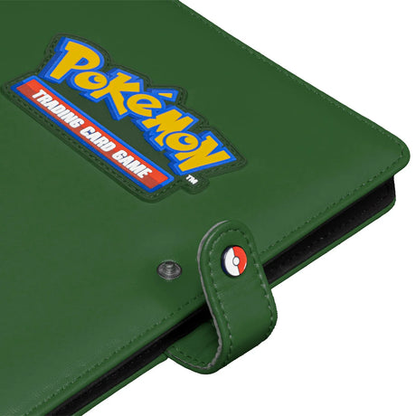 Pokemon TCG Premium 4-Pocket Snap Binder: Green