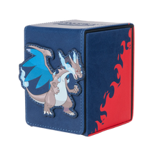 Load image into Gallery viewer, Ultra Pro Pokemon Alcove Flip Deck Box: Mega Charizard X