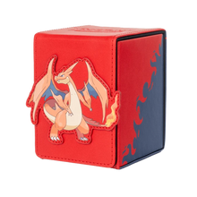 Load image into Gallery viewer, Ultra Pro Pokemon Alcove Flip Deck Box: Mega Charizard Y