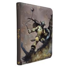 Load image into Gallery viewer, Ultra Pro Artist Spotlight Frank Frazetta 9-Pocket Zippered PRO-Binder: Warrior with Ball and Chain