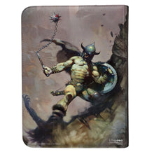 Load image into Gallery viewer, Ultra Pro Artist Spotlight Frank Frazetta 9-Pocket Zippered PRO-Binder: Warrior with Ball and Chain