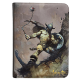 Ultra Pro Artist Spotlight Frank Frazetta 9-Pocket Zippered PRO-Binder: Warrior with Ball and Chain