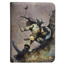 Load image into Gallery viewer, Ultra Pro Artist Spotlight Frank Frazetta 9-Pocket Zippered PRO-Binder: Warrior with Ball and Chain