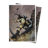Ultra Pro Artist Spotlight Frank Frazetta Apex Deck Protector Sleeves: Warrior with Ball and Chain
