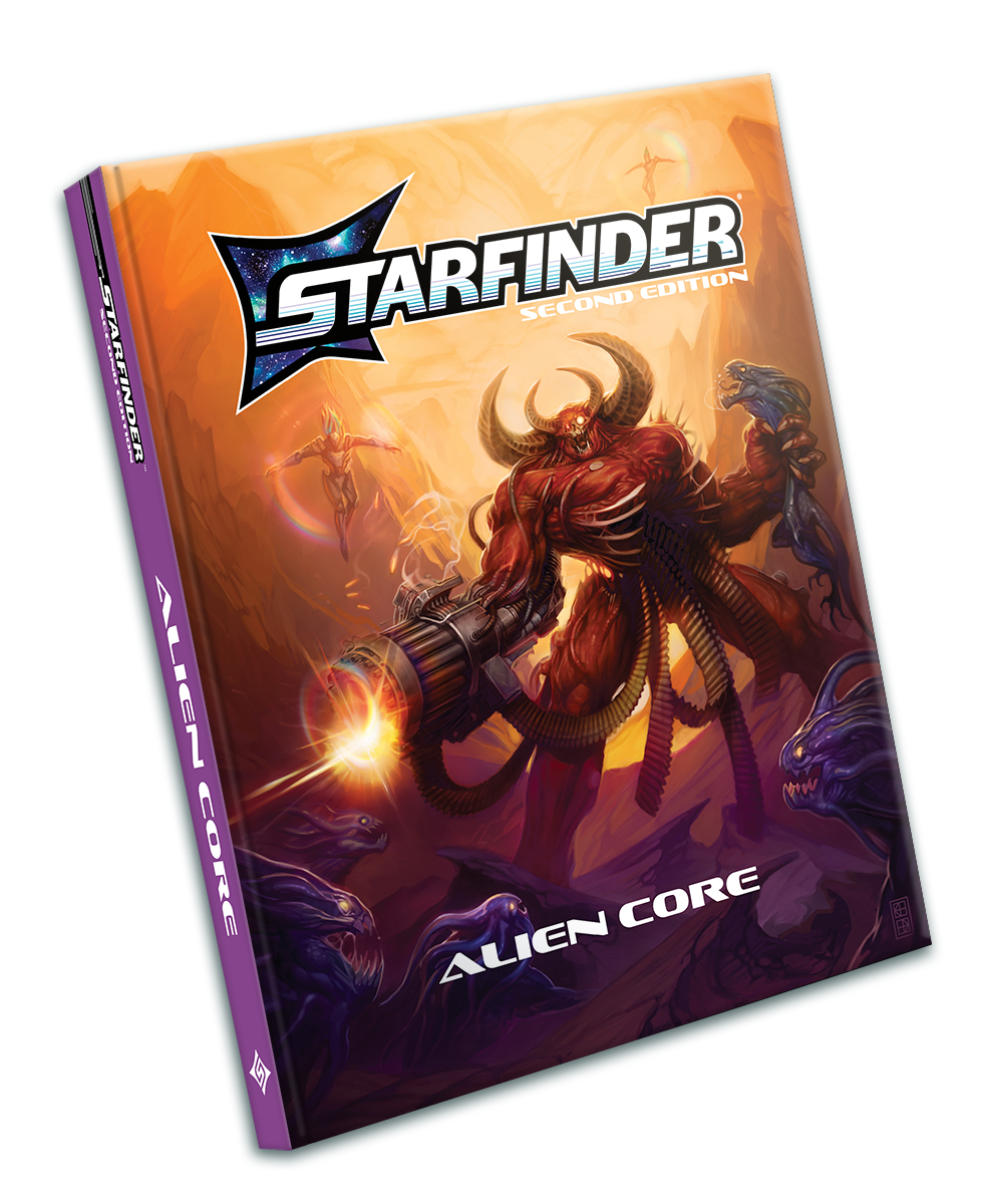 Starfinder RPG 2nd Edition Alien Core Pocket Edition