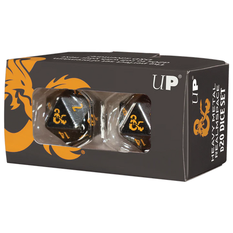D&D Heavy Metal Realmspace D20 Dice Set