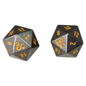 D&D Heavy Metal Realmspace D20 Dice Set