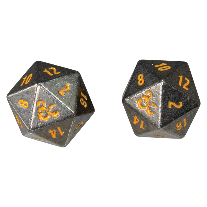 D&D Heavy Metal Realmspace D20 Dice Set