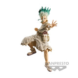 Dr Stone Stone World Senku Ishigmi II Statue Banpresto