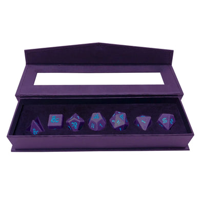 D&D Heavy Metal Underdark RPG 7 Dice Set