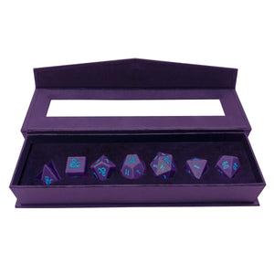 D&D Heavy Metal Underdark RPG 7 Dice Set