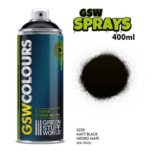 Green Stuff World Matt Black Spray