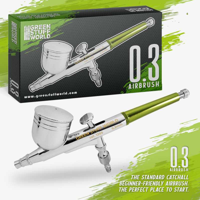 Green Stuff World Dual Action Airbrush 0.3mm