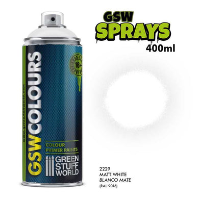 Green Stuff World Matt White Spray