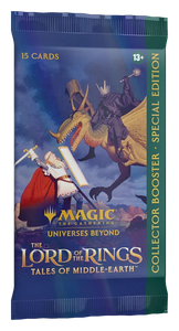 Magic: The Gathering Universes Au-delà du Seigneur des Anneaux Holiday Collector Booster Pack Édition Spéciale