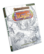 Pathfinder RPG Impossible Magic Sketch Cover