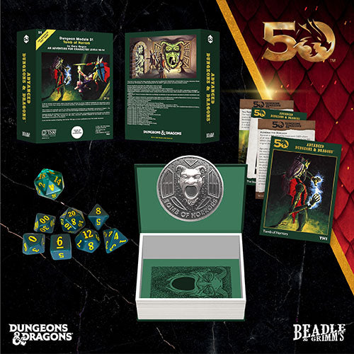 Beadle & Grimms Dungeons & Dragons Classic Module Tomb of Horrors Dice Set