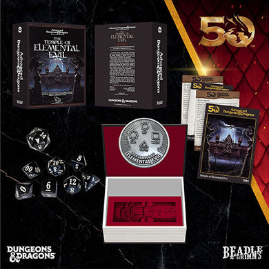 Beadle & Grimms Dungeons & Dragons Classic Module The Temple of Elemental Evil Dice Set