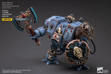 Indlæs billede i gallerifremviser, JOYTOY Warhammer 40k Action Figur Space Wolves Ærværdige Dreadnought Brother Hvor