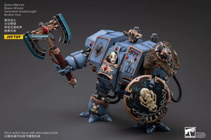 Joytoy warhammer 40k actionfigur space wolves ærverdige dreadnought brother hvor