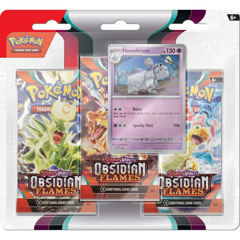 Pokemon TCG Scarlet & Violet 3 Obsidian Flames 3-Pack