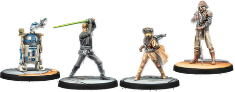 Star Wars Shatterpoint Fearless and Inventive (Jedi Luke Skywalker) Squad Pack