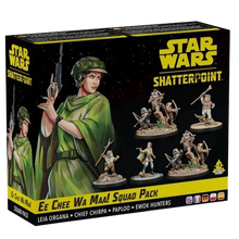 Ladda in bilden i Gallery Viewer, Star Wars Shatterpoint Ee Chee Wa Maa! (Leia och Ewoks) Squad Pack