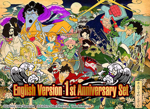 one piece card game english version One Piece Card Game: English Version 1st Anniversary Set – Travelling Man UK